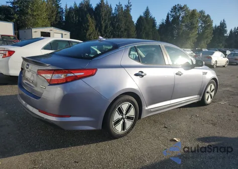 2012 Kia Optima Hybrid z USA, uszkodzony, nr VIN KNAGM4ADXC5010518